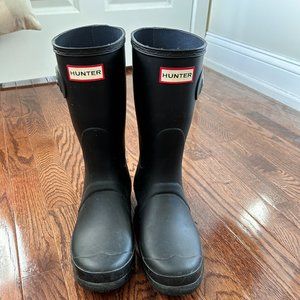 Hunter Original Rainboot Black Size 8